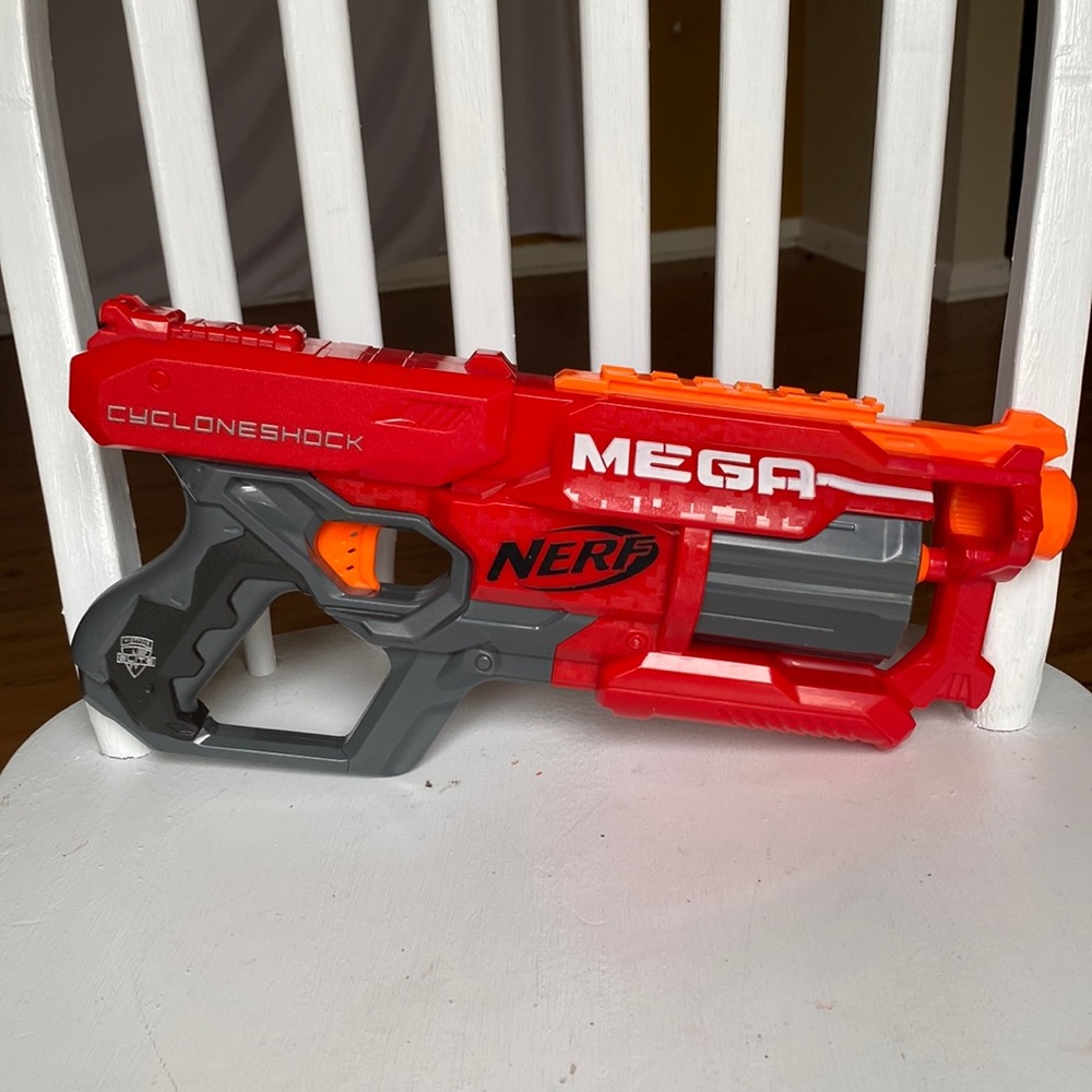 Working condition NERF N-strike Elite Mega CycloneShock Blaster A9249